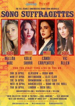 Song Suffragettes Announces First UK Tour