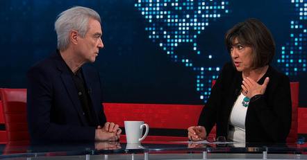 David Byrne Talks "American Utopia" With Christiane Amanpour