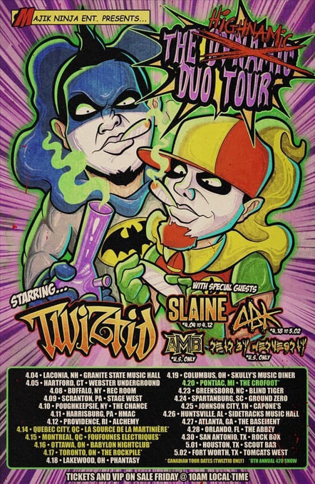 Dead By Wednesday Announce U.S. Dates On The Highnamic Duo Tour With Twiztid