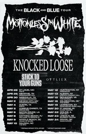 Motionless In White Announces 'The Black And Blue' Headline Tour Featuring Knocked Loose