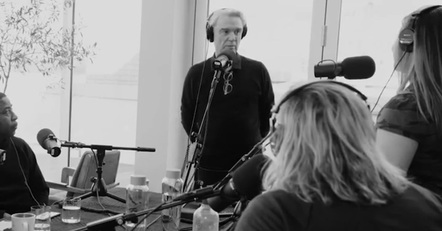 David Byrne Talks With Amy Schumer's "3 Girls, 1 Keith" Podcast On Spotify