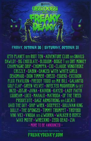 Disco Donnie Presents Announces Ubbi Dubbi Gets Freaky Deaky Phase 1 Lineup