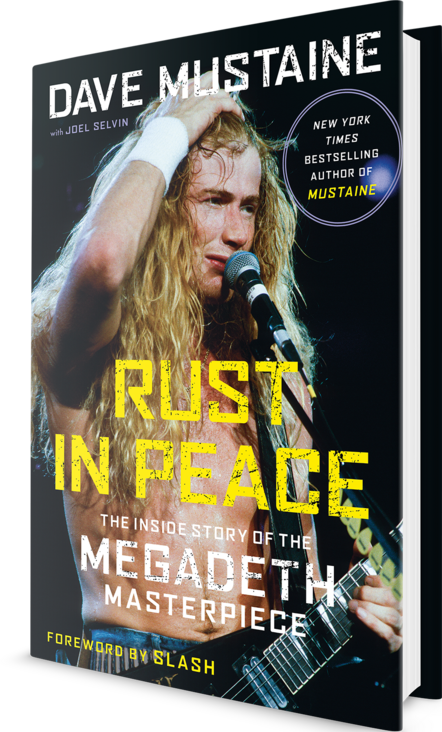 Dave Mustaine Announces New Autobiography Focused On The Recording And Release Of Seminal Megadeth Album Rust In Peace