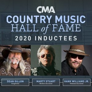 Dean Dillon, Marty Stuart & Hank Williams Jr. Announced For The Country Music Hall Of Fame Class Of 2020