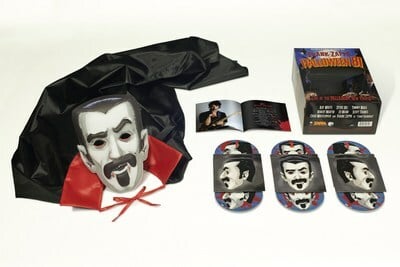 Frank Zappa's Epic 1981 Halloween Concert Immortalized With King-size Six-Disc 'Î—alloween 81' Costume Box Set Featuring More Than 70 Unreleased Tracks And Count Frankula Mask And Cape