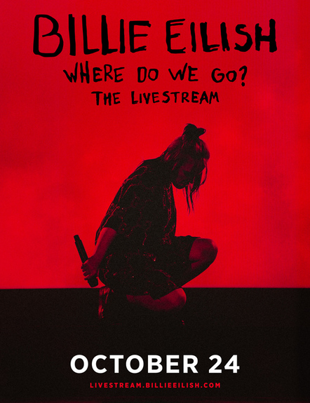 Billie Eilish Announces Global Livestream Concert Where Do We Go? The Livestream, To Air On October 24