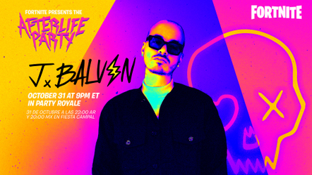 Reggaeton Superstar J Balvin To Perform At Fortnite's Party Royale On October 31