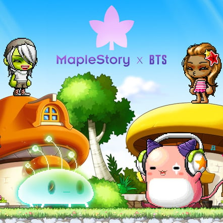 BTS MapleStory Designed Items Fully Revealed Today!