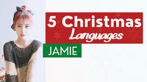K-Pop Sensation Jamie Park Releases "5 Christmas Languages" Music Video
