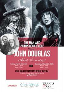 World-Renowned Drummer & Rock & Roll Fine Artist John Douglas To Appear In Delray Beach