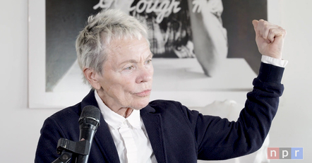 Laurie Anderson Performs NPR Tiny Desk (Home) Concert