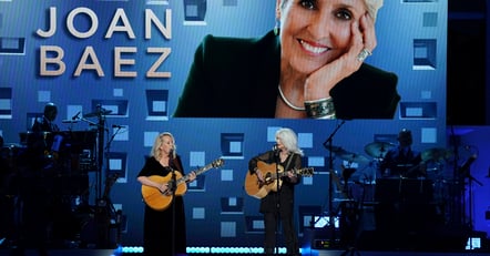 Emmylou Harris Performs At Kennedy Center Honors For Joan Baez