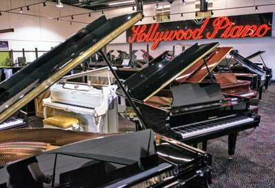 Hollywood Piano In Burbank, Pasadena And Santa Ana Named One Of The Top 100 Music Retailers In The World For The 7th Time