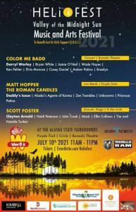 HelioFest Music And Arts Festival Premieres In Alaska Benefiting "Just Us Girls Support" (J.U.G.S.)