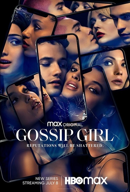 HBO Max Has Revealed The Official Key Art For "Gossip Girl," Debuting Thursday, July 8