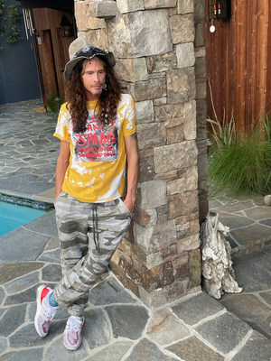 Steven Tyler's Janie's Fund Partners With CITIZEN-T And Visual Artist Brian Fox To Launch Limited-Edition Upcycled Designer T-Shirt