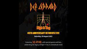 Def Leppard To Host 40th Anniversary Livestream Event This Weekend