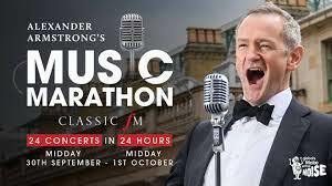 Classic FM Presenter  Alexander Armstrong Takes On 24 Concerts In 24 Hours To Raise Money For Global's Make Some Noise