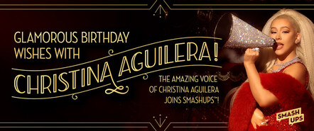 American Greetings Features Music Icon Christina Aguilera In Newest SmashUp Customized Video ecard