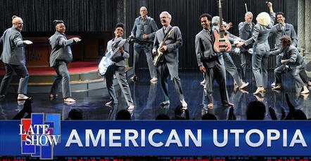 David Byrne, American Utopia Cast Perform On 'The Late Show With Stephen Colbert'