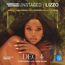 Lizzo Announced As American Express UNSTAGED 2021 Final Performance