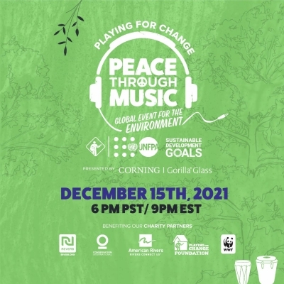 Playing For Change And The United Nations "Peace Through Music: A Global Event For The Environment" Adds Musicians To Its Dec 15 Event