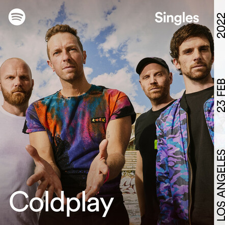 Coldplay Release Spotify Singles Recording
