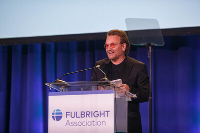 Fulbright Prize Honors Bono, Lead Singer Of U2, Activist, And Co-Founder Of One And (RED)
