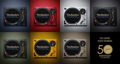 Technics Announces The SL-1200M7L As The SL-1200 Series 50-Year Anniversary Model For Their Successful Range Of DJ-Turntables