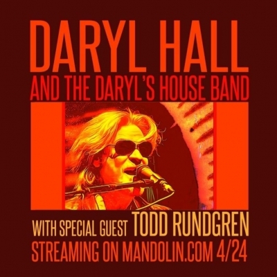 Daryl Hall At Ryman Theater To Be Broadcast On Live Streaming Platform Mandolin April 24th