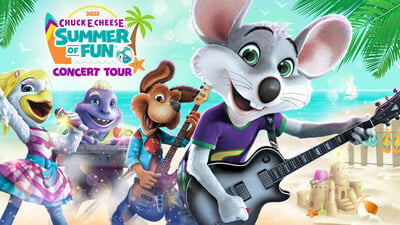 Chuck E. Cheese And Mr. Munch's Make Believe Band Return To The Stage For Their Second Annual Summer Concert Tour