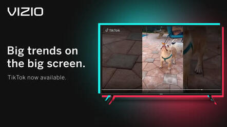 TikTok Now Available On VIZIO Smart TVs