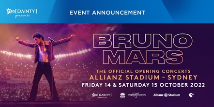 Bruno Mars To Open The Brand-New Allianz Stadium In Sydney