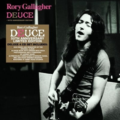 Rory Gallagher's "Deuce" - Sophomore Album 50th Anniversary Edition Box Set Is Set For Release September 30, 2022