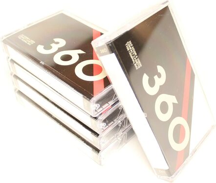 360 Sound And Vision Releases Basics Blank Recordable Audio Cassette Tapes