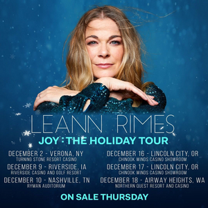 LeAnn Rimes Announces Nationwide Joy: The Holiday Tour