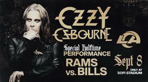 Ozzy Osbourne To Perform Halftime Show Of NFL Kickoff Game