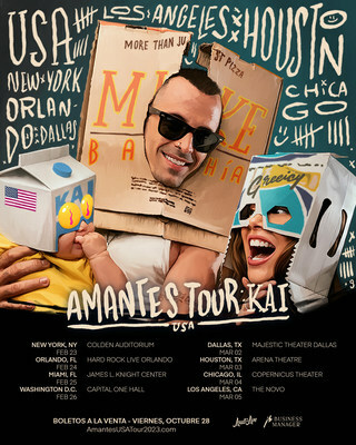Greeicy & Mike Bahia Announce Their Successful "Amantes" USA Tour 2023