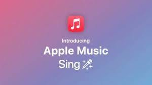 Apple Introduces Apple Music Sing