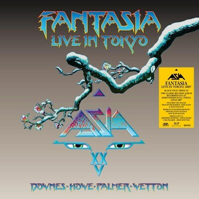 ASIA 'Fantasia Live In Tokyo 2007' 3 LP Set