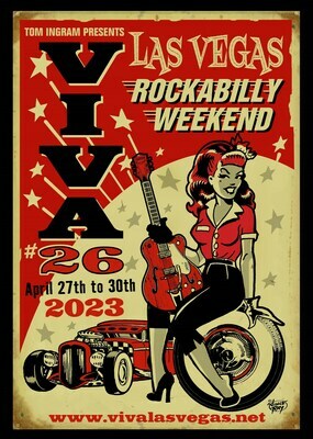 World's Largest Rockabilly Event, Viva Las Vegas Rockabilly Weekend, Returns April 27th-30th For Its 26th Year!