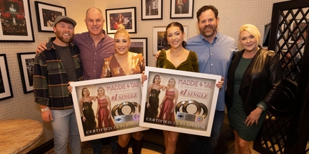 Maddie & Tae Score Triple Platinum Certification For 'Die From A Broken Heart'