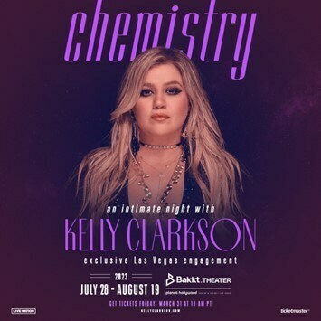 Kelly Clarkson Announces Exclusive Las Vegas Engagement At Bakkt Theater