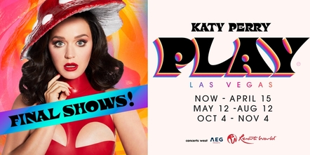 Katy Perry Announces Final Las Vegas Residency Performances