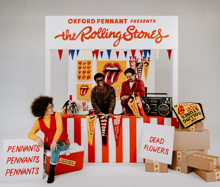 Oxford Pennant Celebrates The Rolling Stones' 60+ Year Visual History With New Merchandise Collaboration