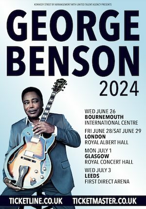 George Benson Announces UK 2024 Tour
