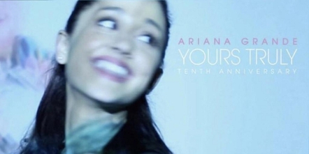 Ariana Grande Debuts 'Yours Truly' 10th Anniversary Album Cover