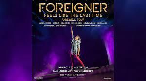 Foreigner Bids Farewell To Vegas With 2024 Residency At The Venetian