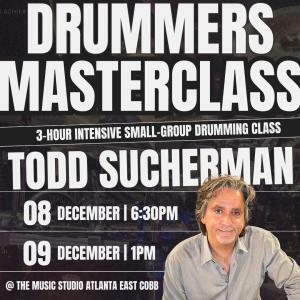 Legendary STYX Drummer Todd Sucherman To Host Exclusive Drumming Masterclass At The Music Studio Atlanta East Cobb