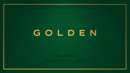 Jung Kook Announces Debut Solo Album "Golden," Out November 3, 2023